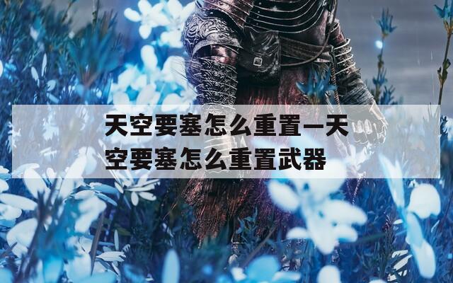 天空要塞怎么重置—天空要塞怎么重置武器