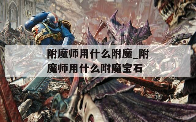 附魔师用什么附魔_附魔师用什么附魔宝石