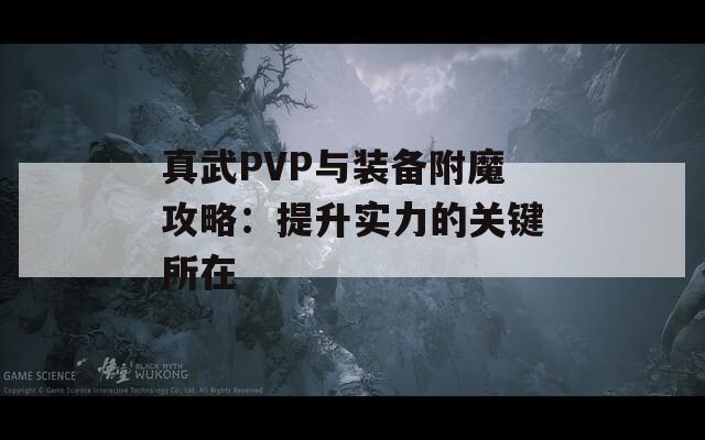 真武PVP与装备附魔攻略：提升实力的关键所在